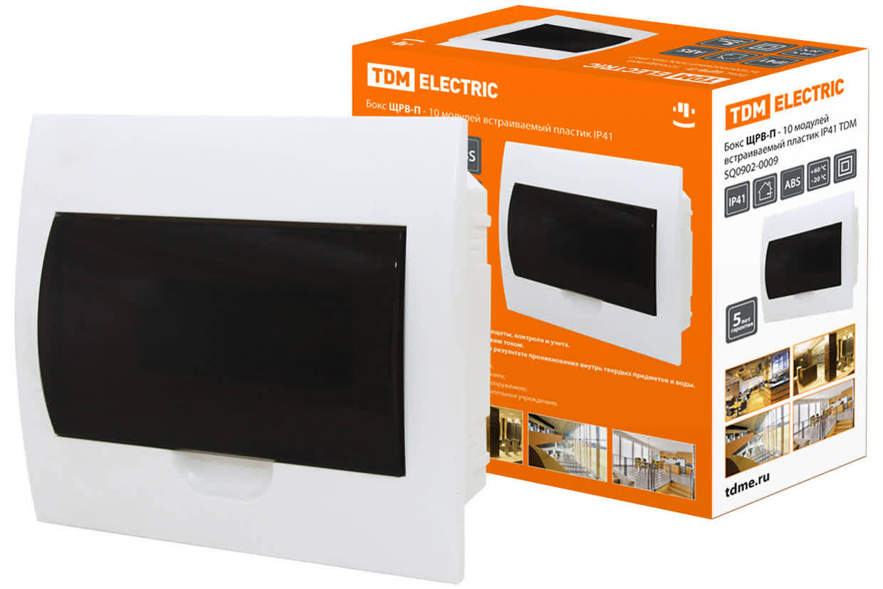 Щит распределительный TDM ELECTRIC SQ0902-0009 ЩРВ-П-10